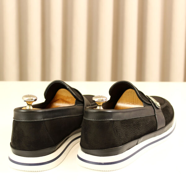 Erkek Casual 1-1 435-NUBUK SIYAH - Image 3
