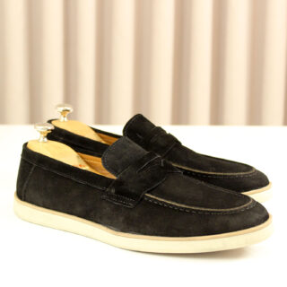 Erkek Casual 4-23 121-SUET SIYAH