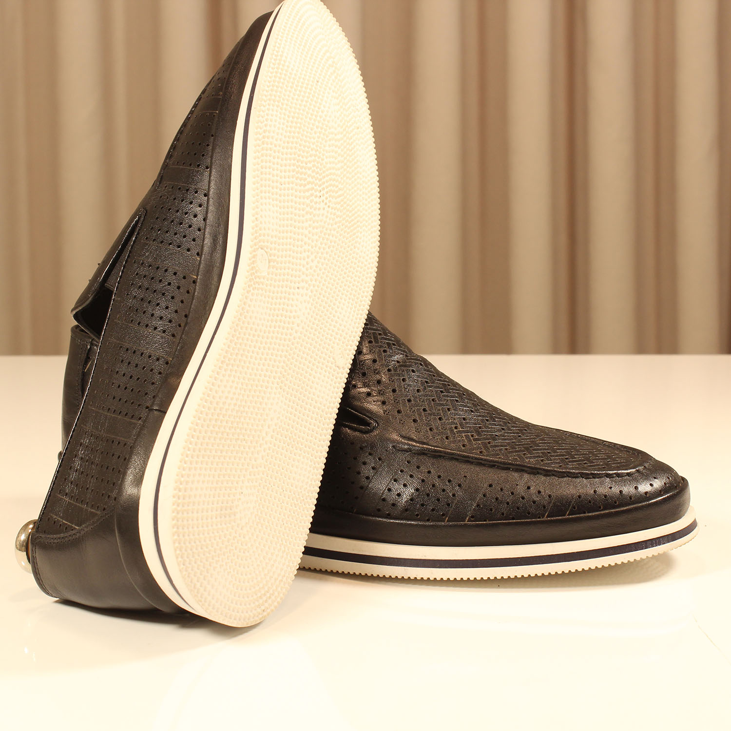Erkek Casual 1-1 3110-LAZER SIYAH - Image 4