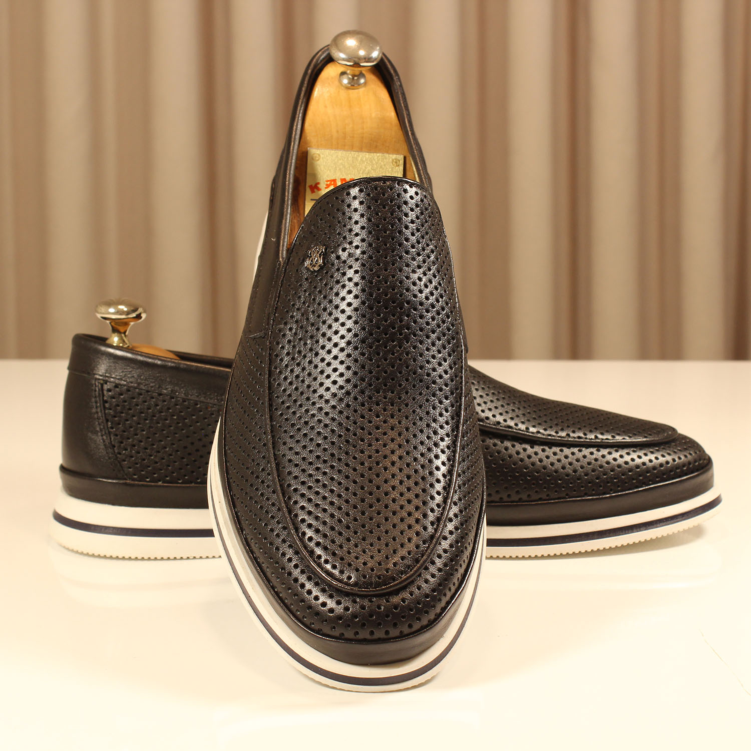 Erkek Casual 1-1 455-LAZER SIYAH - Image 2