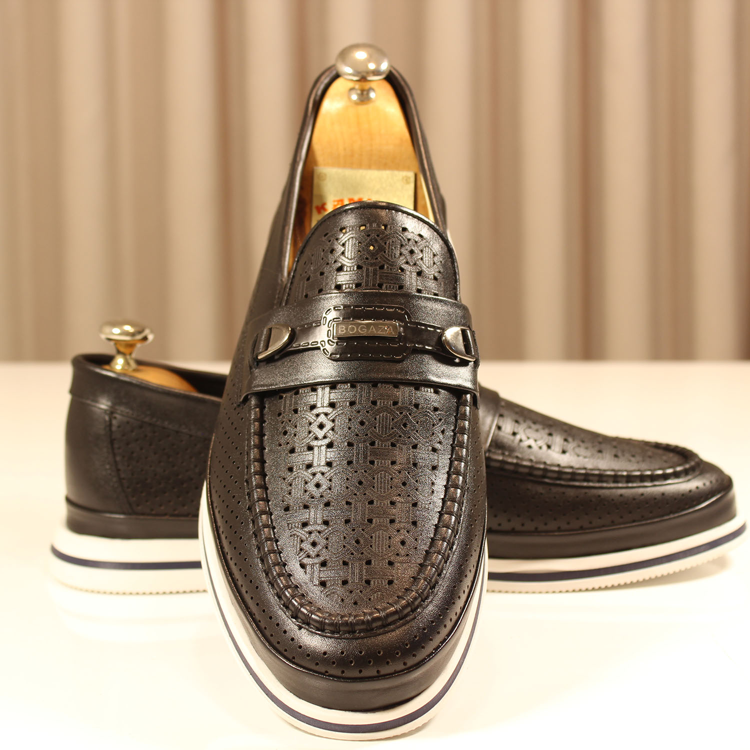 Erkek Casual 1-1 456-LAZER SIYAH - Image 2