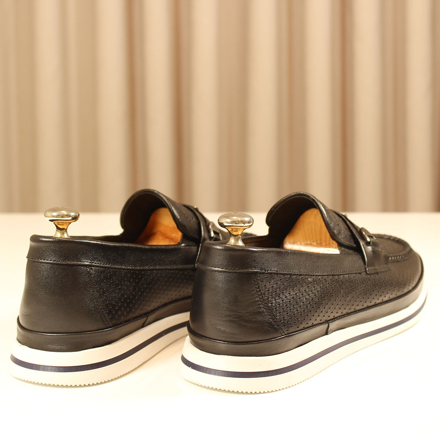 Erkek Casual 1-1 456-LAZER SIYAH - Image 3