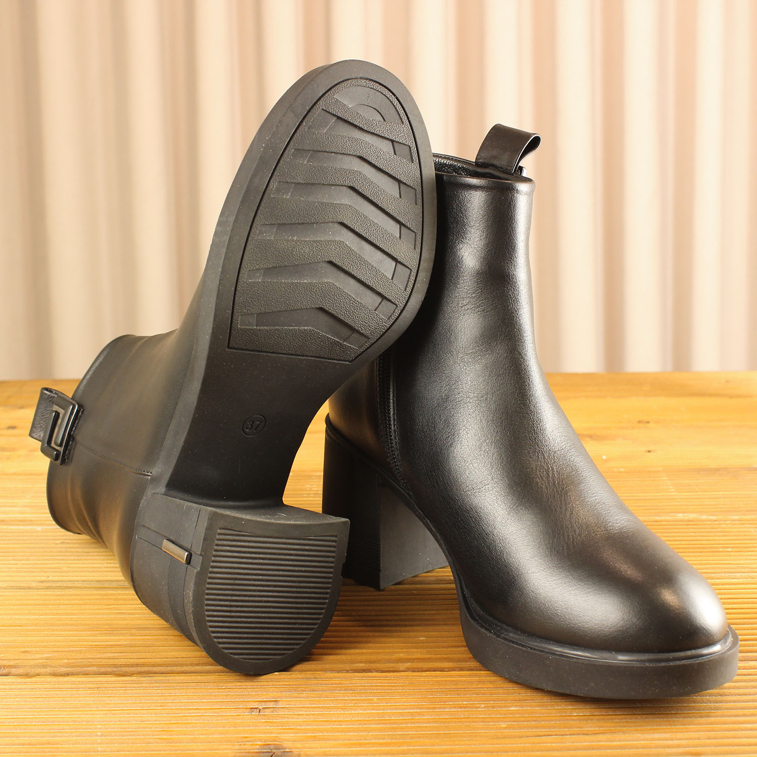 Kadın Boot 1-38 261 SIYAH - Image 4