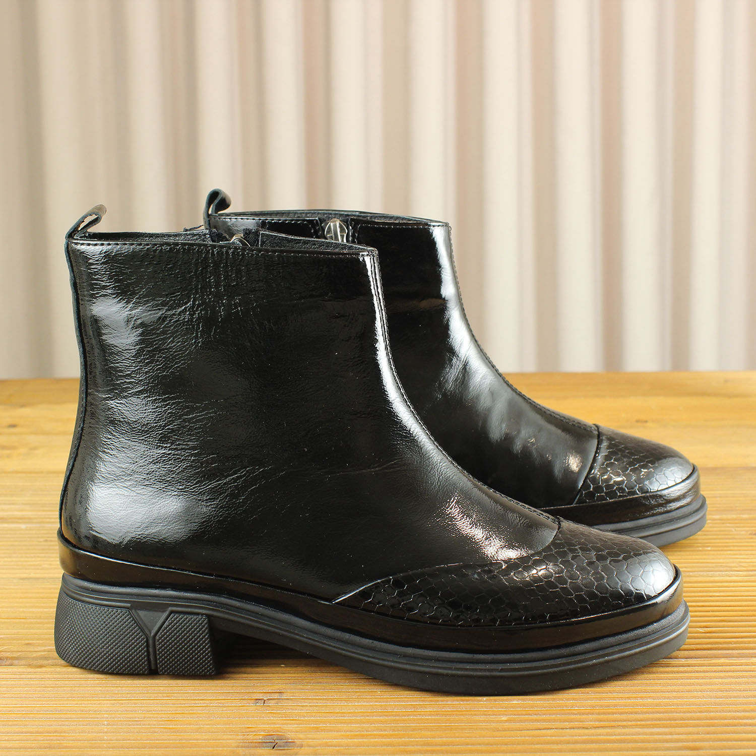 Kadın Boot 1-38 274 SIYAH-RUGAN - Image 2
