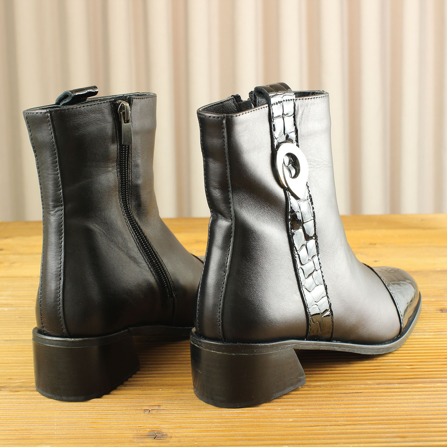 Kadın Boot 1-38 373 SIYAH - Image 3