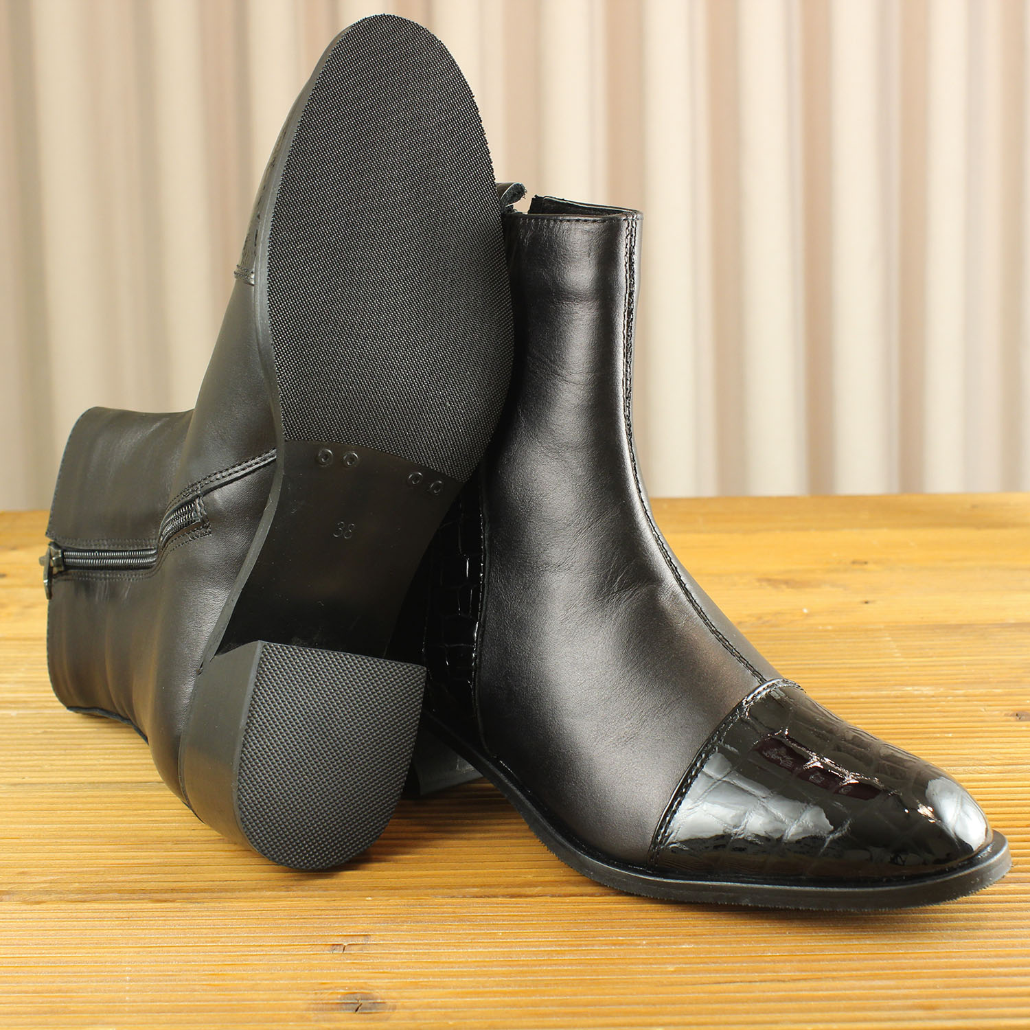 Kadın Boot 1-38 373 SIYAH - Image 4