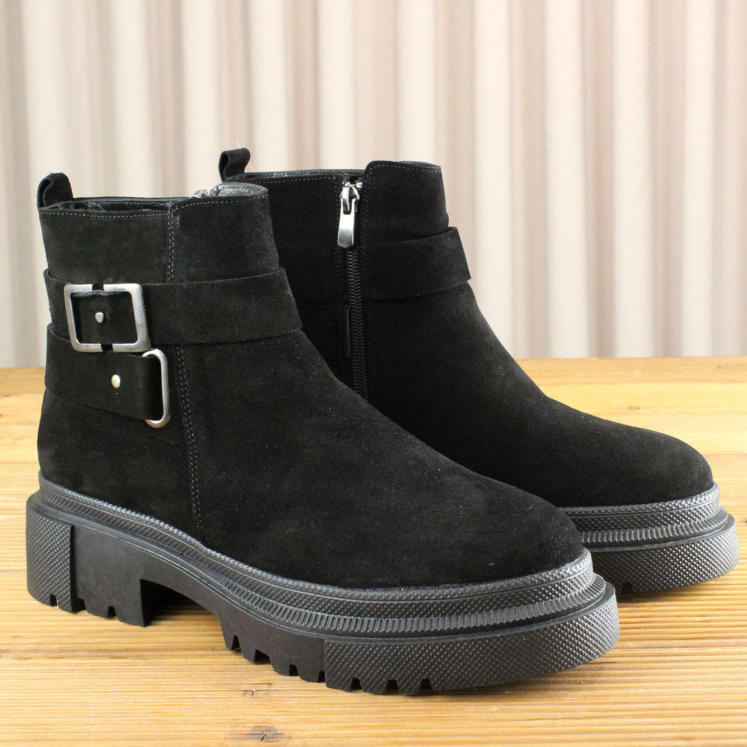 Kadın Boot 2-9 93901-SUET SIYAH